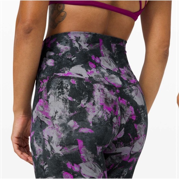 Lululemon Align Pant II 25" Floral Shift Multi 4 - Picture 3 of 7